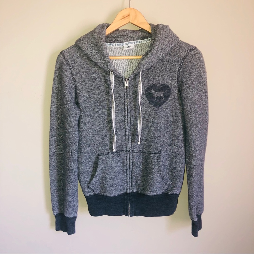 Victoria Secret VS Love Pink Hooded Sweatshirt M - Picture 4 of 8